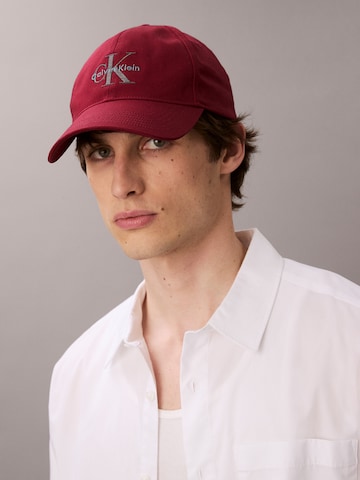 Cappello da baseball di Calvin Klein in rosso