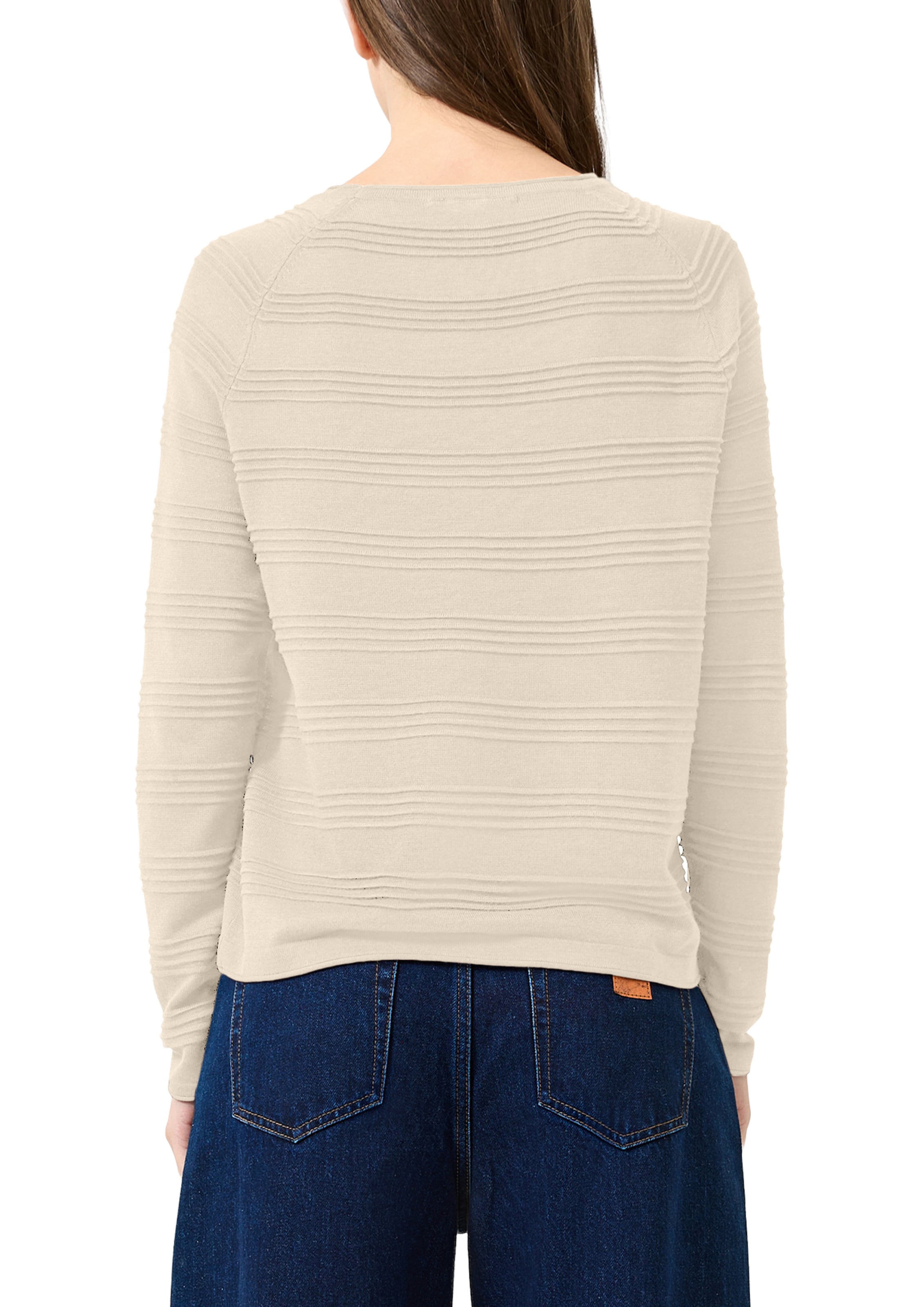 QS Trui in Beige