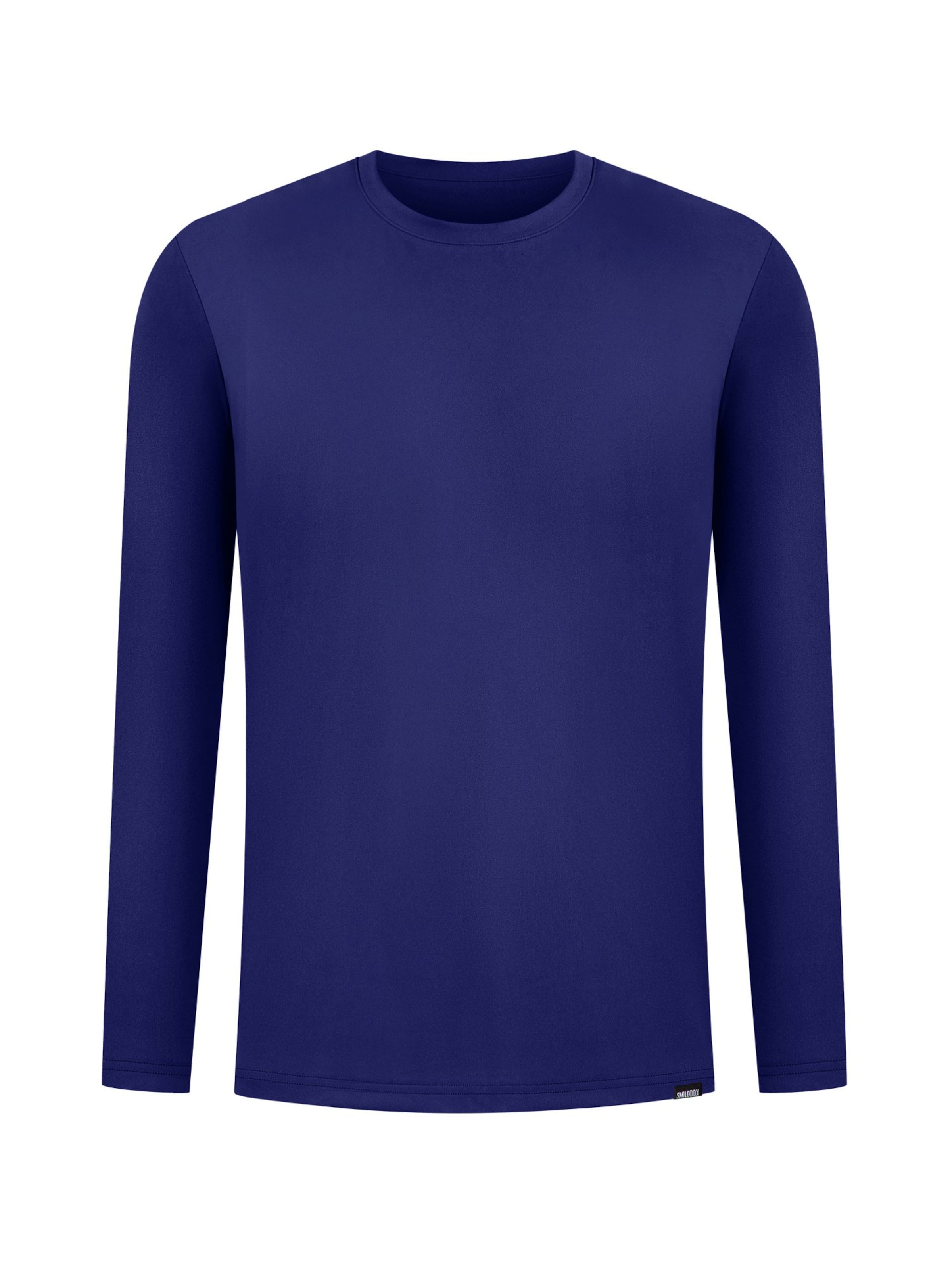Smilodox Shirt 'Xion' in Blauw: voorkant