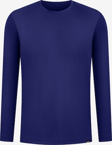 Smilodox Shirt 'Xion' in Blauw: voorkant
