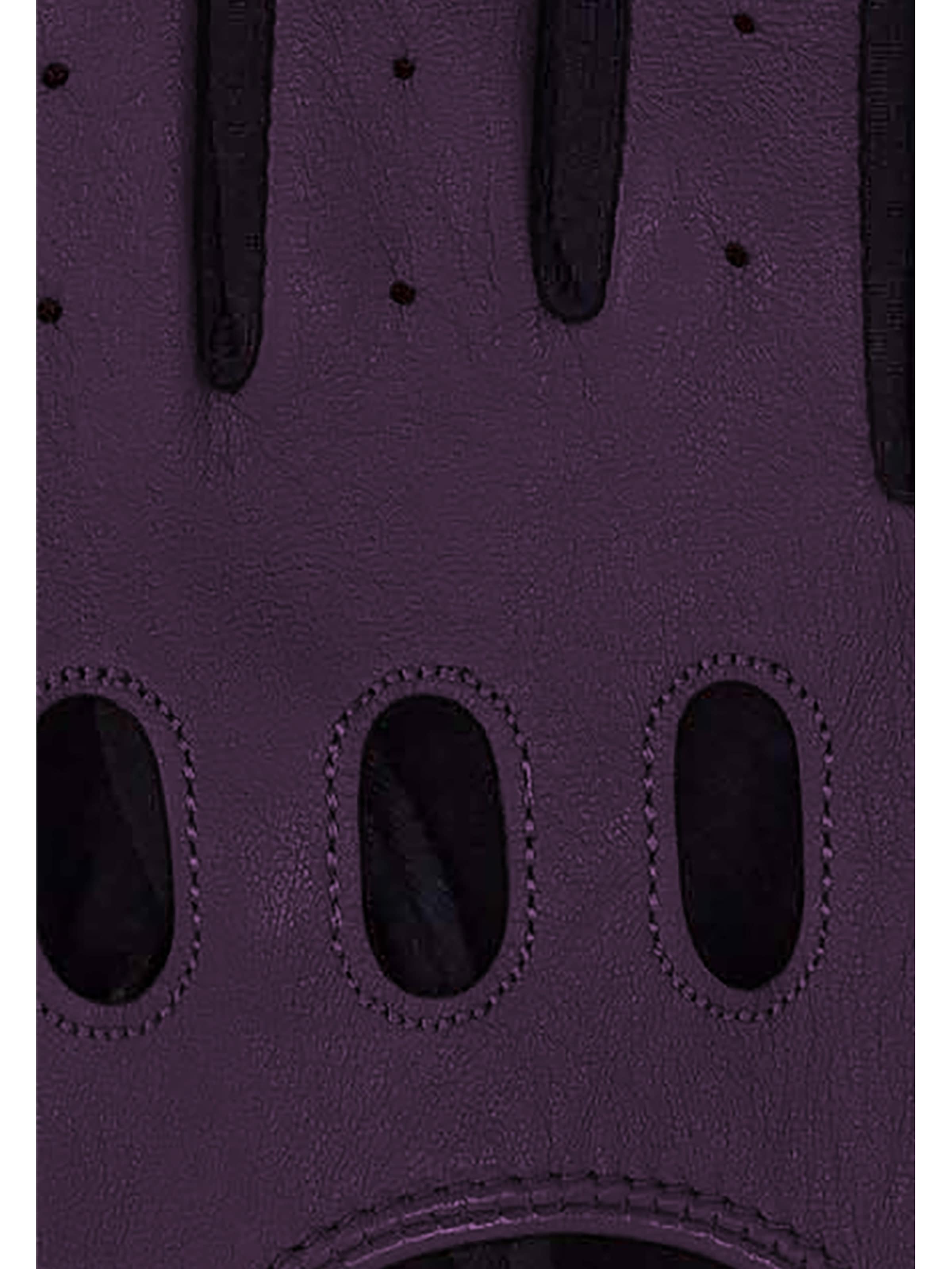 KESSLER Full Finger Gloves in Purple