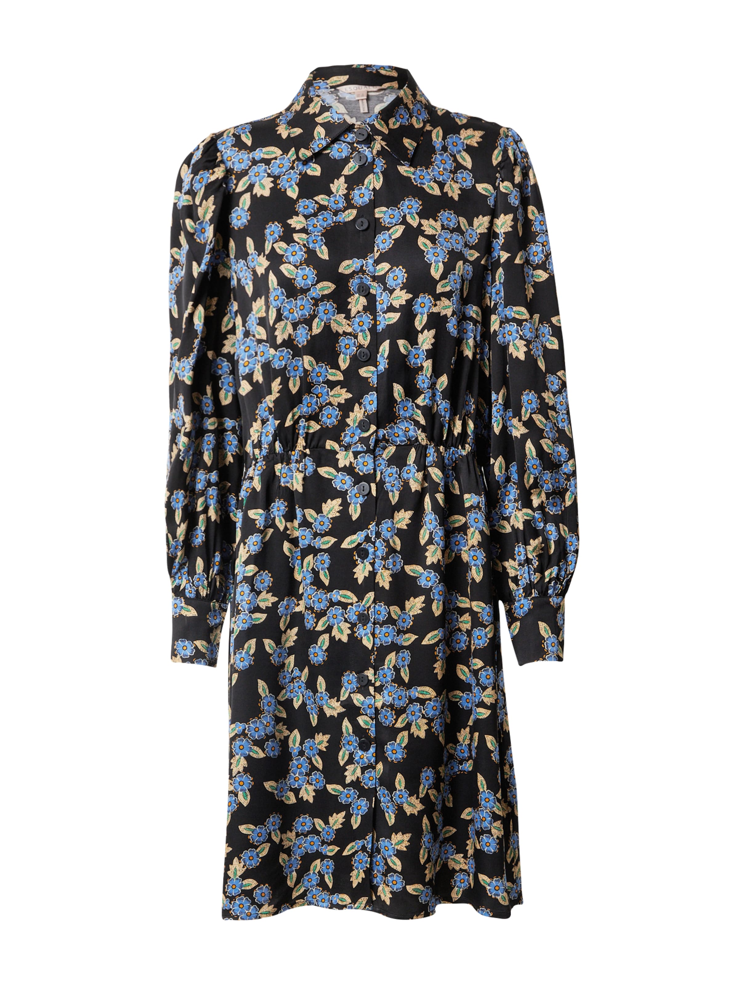 Esqualo Dolga srajca | črna barva: sprednja stran