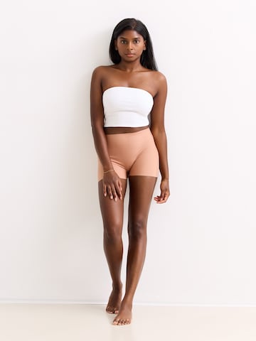 Erlich Textil Panty in Braun: Vorderseite