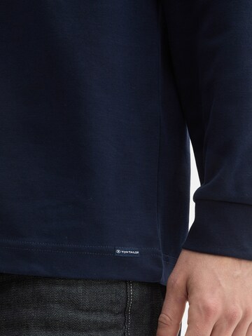 TOM TAILOR Shirt in Blau