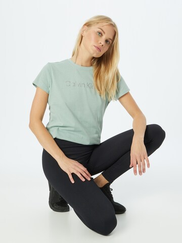 T-shirt fonctionnel Calvin Klein Sport en vert