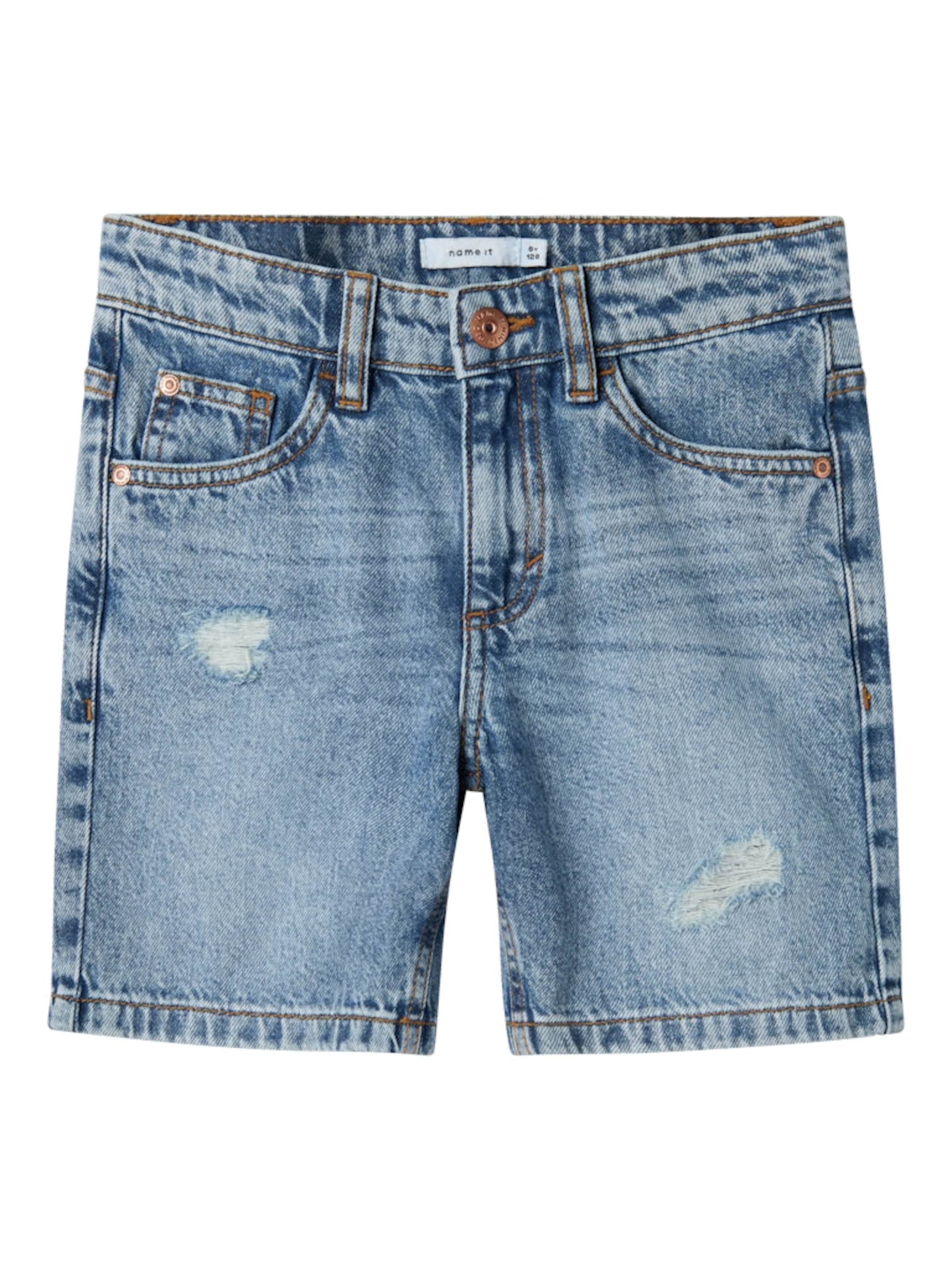 NAME IT Обычный Джинсы 'SILAS' в Синий: спереди