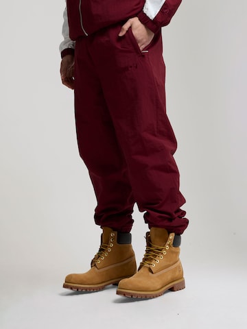 Effilé Pantalon AND1 en rouge