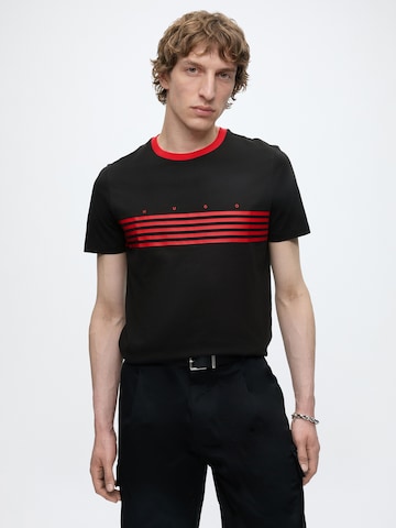 T-Shirt 'Dempsy' HUGO en noir
