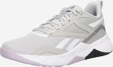 Reebok Sport Athletic Shoes in Grey: front