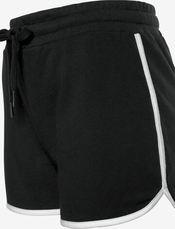 LASCANA Regular Pants in Black