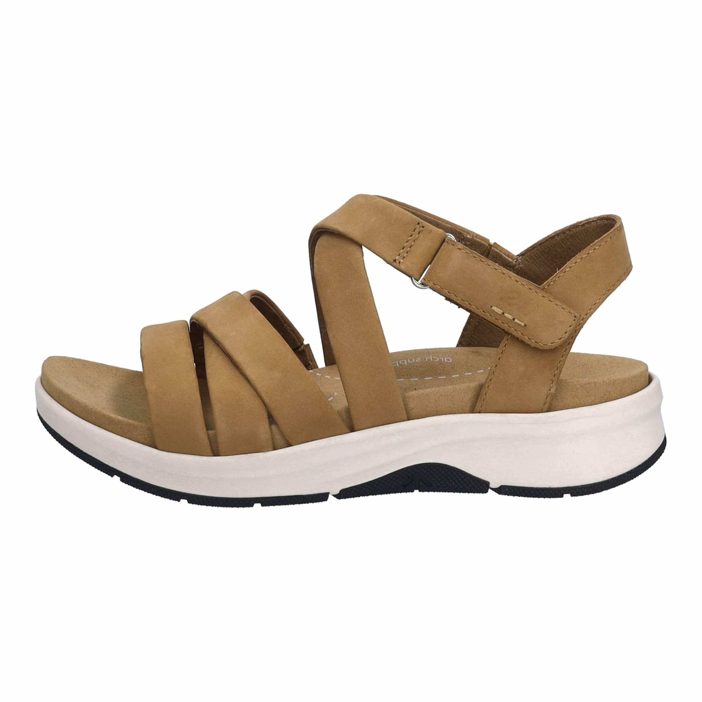 JOSEF SEIBEL Strap sandal in Brown: front