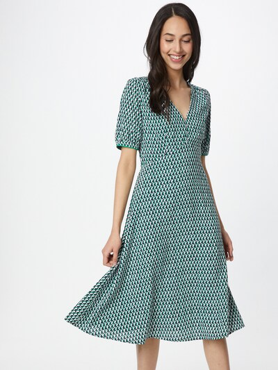 TOMMY HILFIGER Haljina 'POPLIN' u zelena / miks boja, Prikaz modela