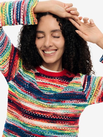 Sweat-shirt Desigual en mélange de couleurs