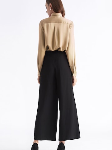 Lilysilk - Blusa 'LILYSILK Seidenbluse mit Schleife' en marrón