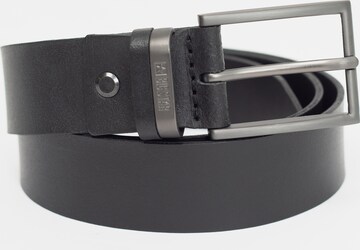 Ceinture BIG STAR en noir : devant