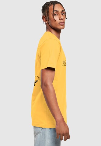 Maglietta 'Pray Hands' di Mister Tee in giallo