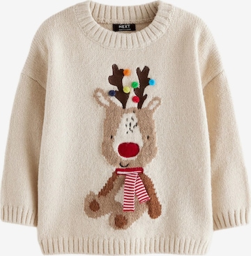 Next - Jersey en beige: frente