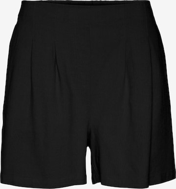 VERO MODA Pleat-Front Pants 'JESMILO' in Black: front