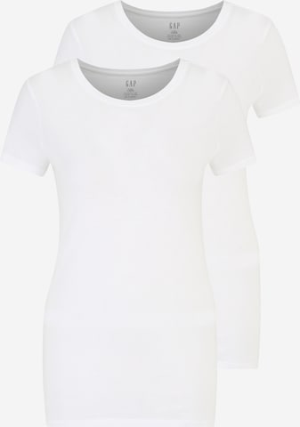T-shirt Gap Tall en blanc : devant