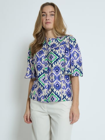 minus Blouse 'Madima' in Blue: front