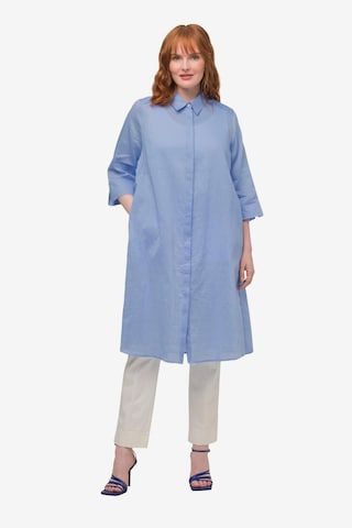 Ulla Popken Blouse in Blauw: voorkant