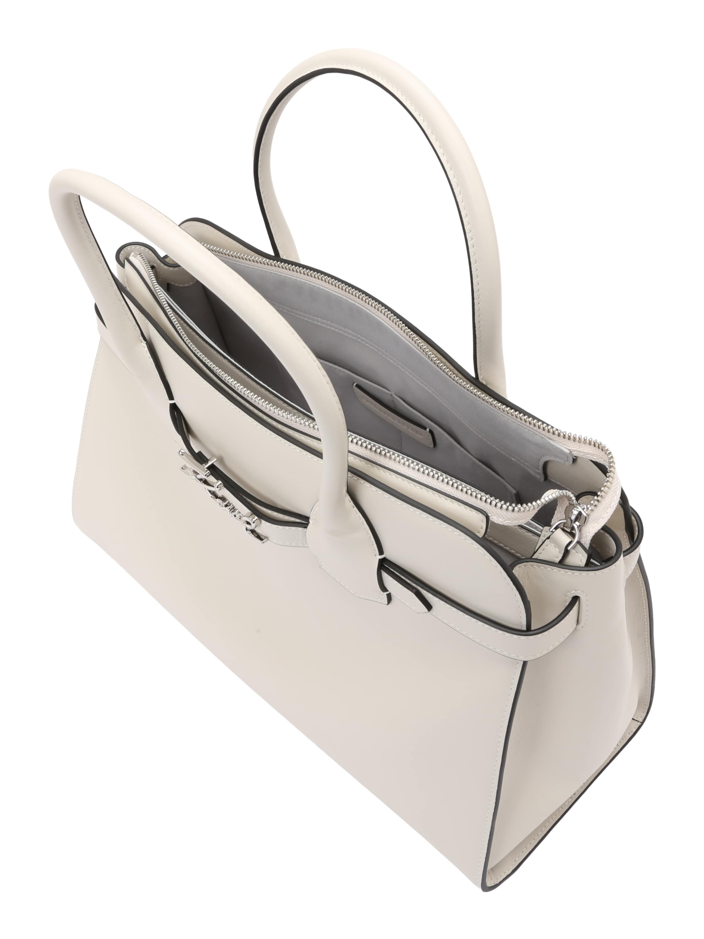 Karl Lagerfeld Τσάντα χειρός σε λευκό: κορυφή