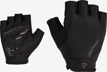 ZIENER Athletic Gloves 'CARIEN' in Black: front