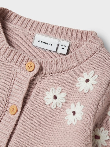 Cardigan 'NBFLAISY' NAME IT en violet