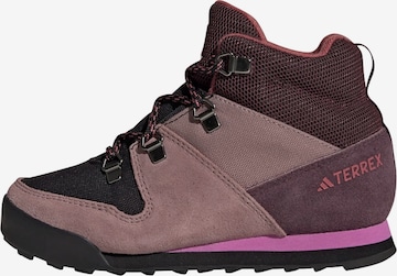 ADIDAS TERREX Boots 'Snowpitch' in Purple: front