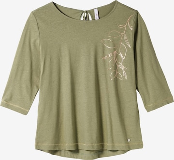 SHEEGO Shirt in Green: front