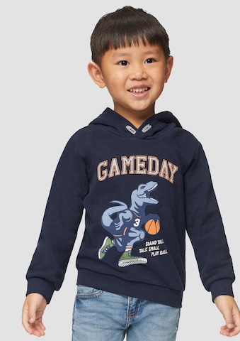 s.Oliver Sweatshirt in Blau: Vorderseite