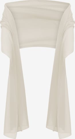 APART Scarf in White: front