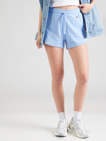 regular Pantaloni di Champion Authentic Athletic Apparel in blu: frontale