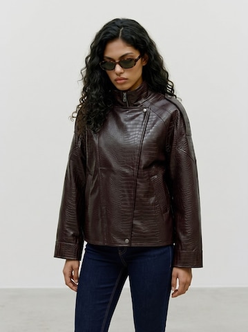 VERO MODA Φθινοπωρινό και ανοιξιάτικο μπουφάν 'VMCALLIE' σε καφέ: μπροστά