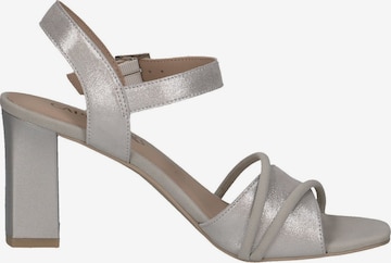 CAPRICE Strap Sandals in Silver