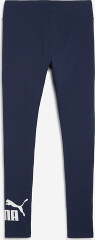 PUMA Skinny Sportbroek 'ESS' in Blauw