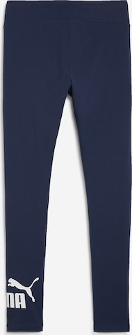 PUMA Skinny Športové nohavice 'ESS' - Modrá