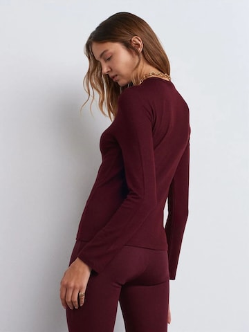 Dilvin - Camisa em vermelho