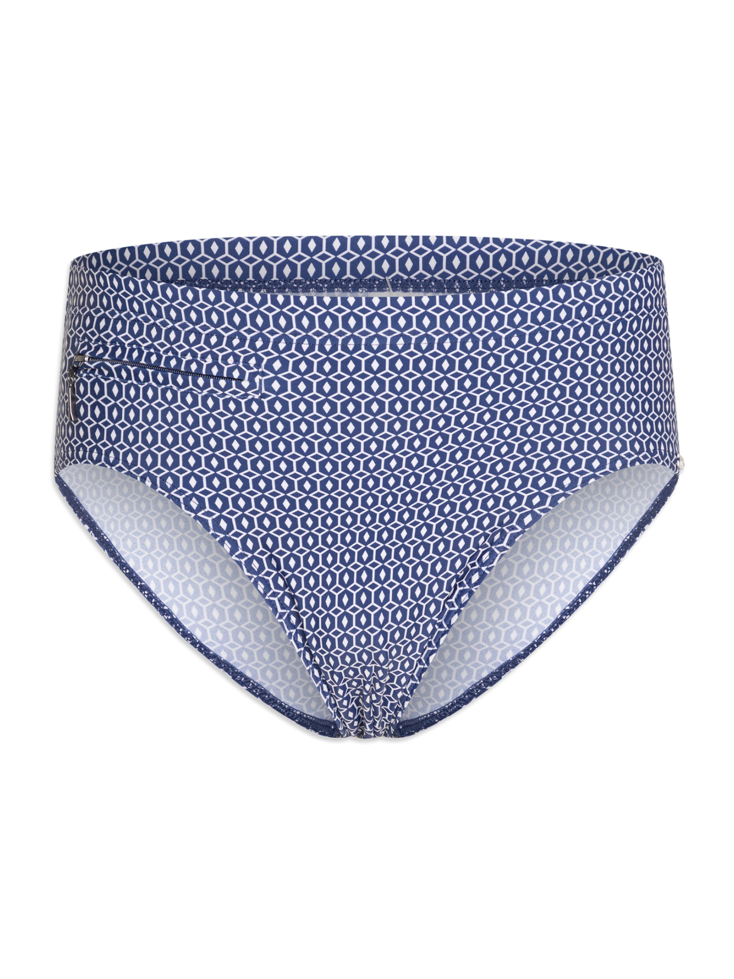 SCHIESSER Badehose 'Classic Swim' in Blau: Vorderseite