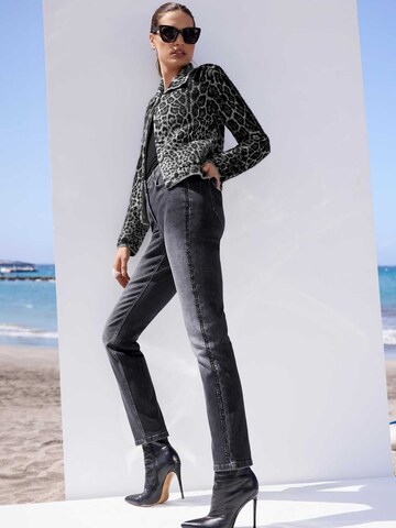 MADELEINE Regular Jeans in Black