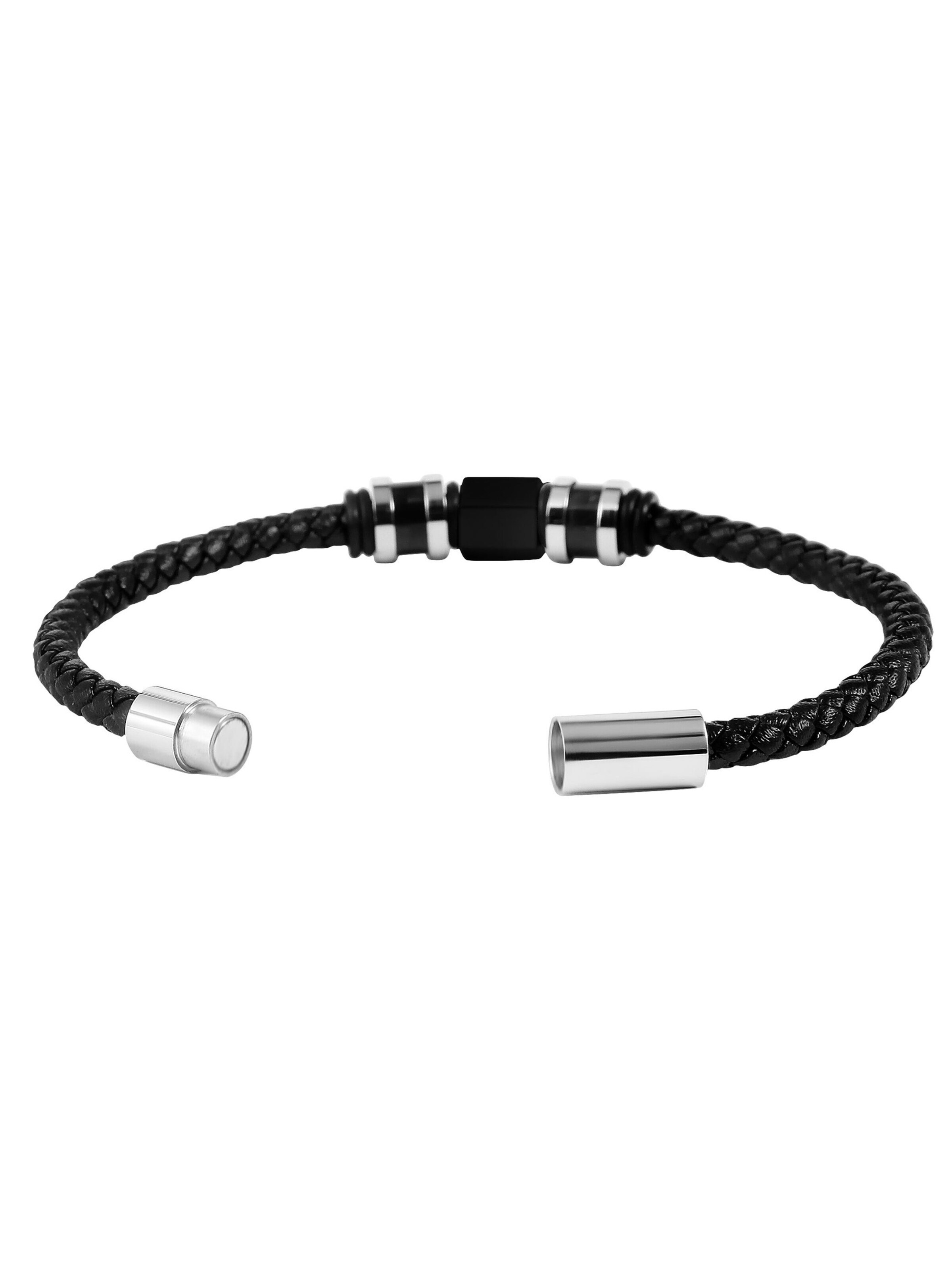 Akzent Bracelet 'Jenik, hautverträglich' in Black