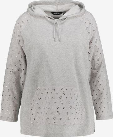 Ulla Popken Sweatshirt in Grey: front