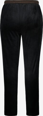 Coupe slim Pantalon Ulla Popken en noir