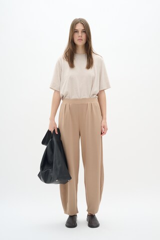 Loosefit Pantalon 'Laicent' InWear en marron