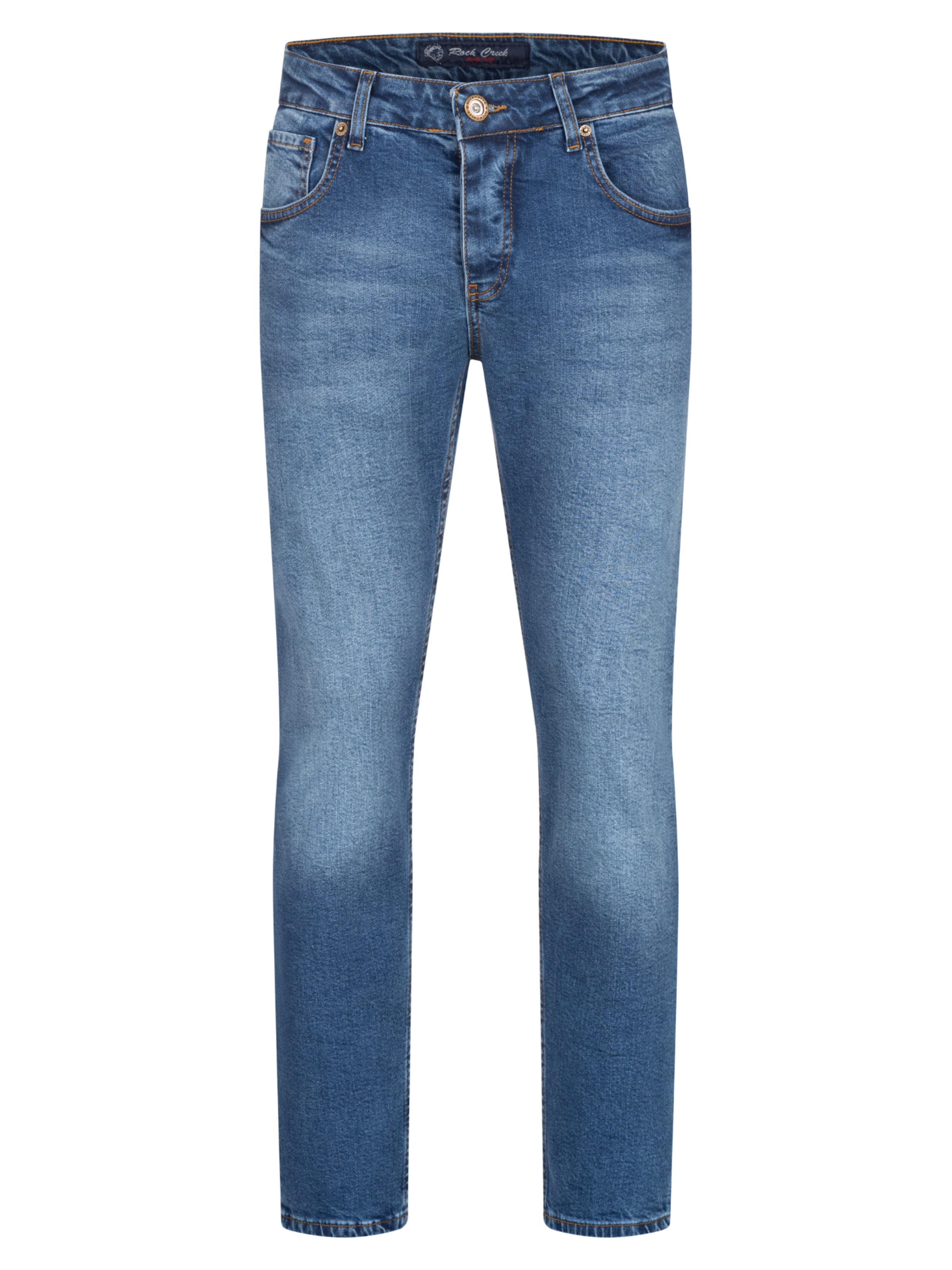Rock Creek Regular Jeans in Blau: Vorderseite
