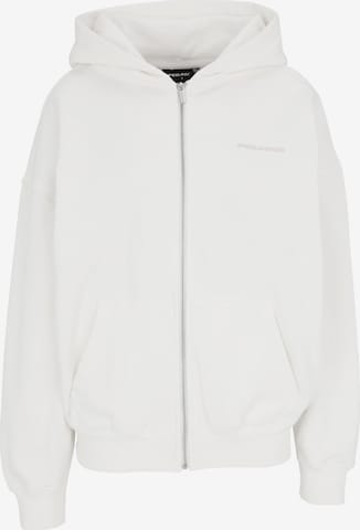 Pegador Sweat jacket 'Clarita' in White: front