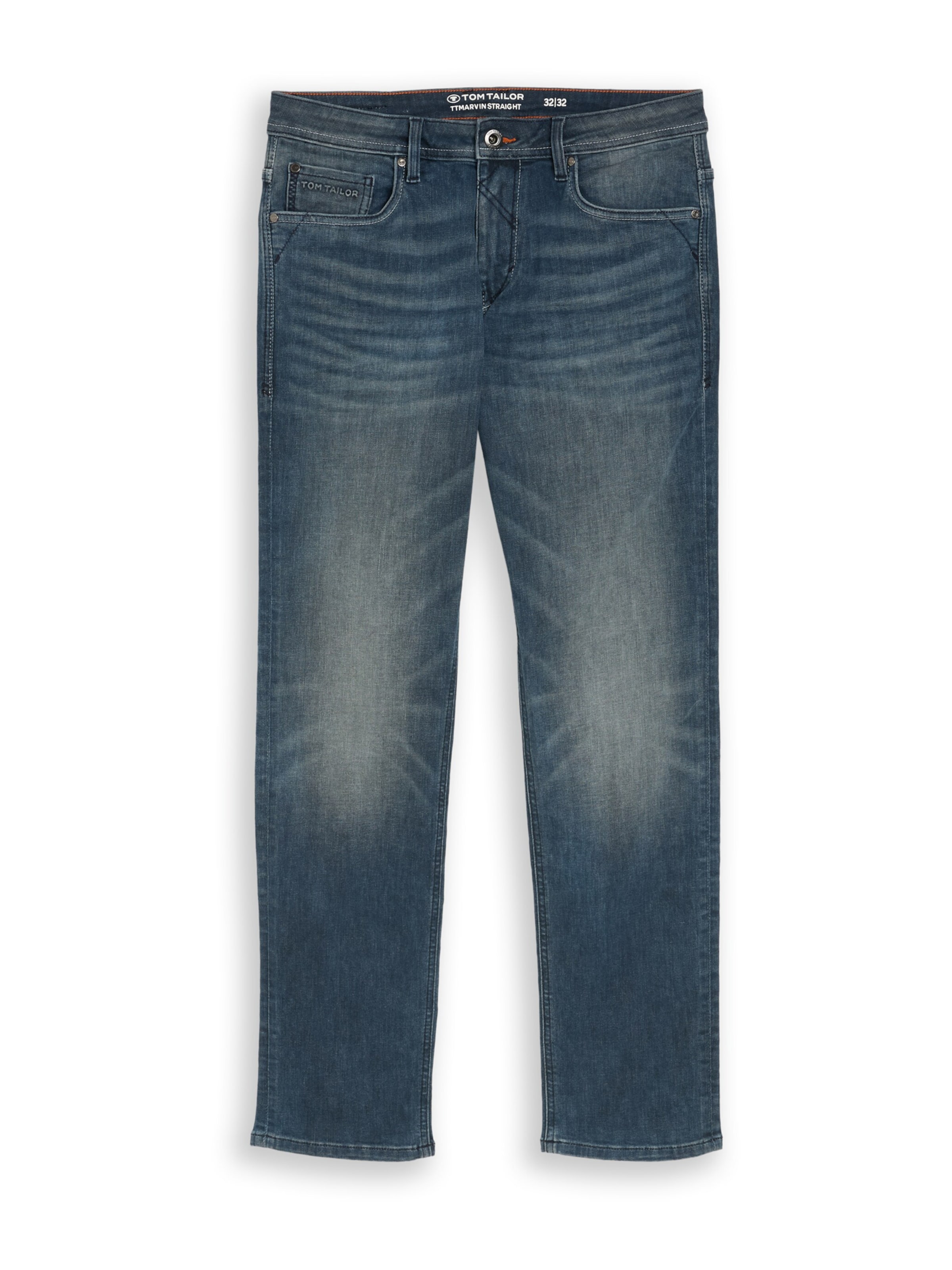 TOM TAILOR Regular Jeans 'Marvin' in Blauw: voorkant