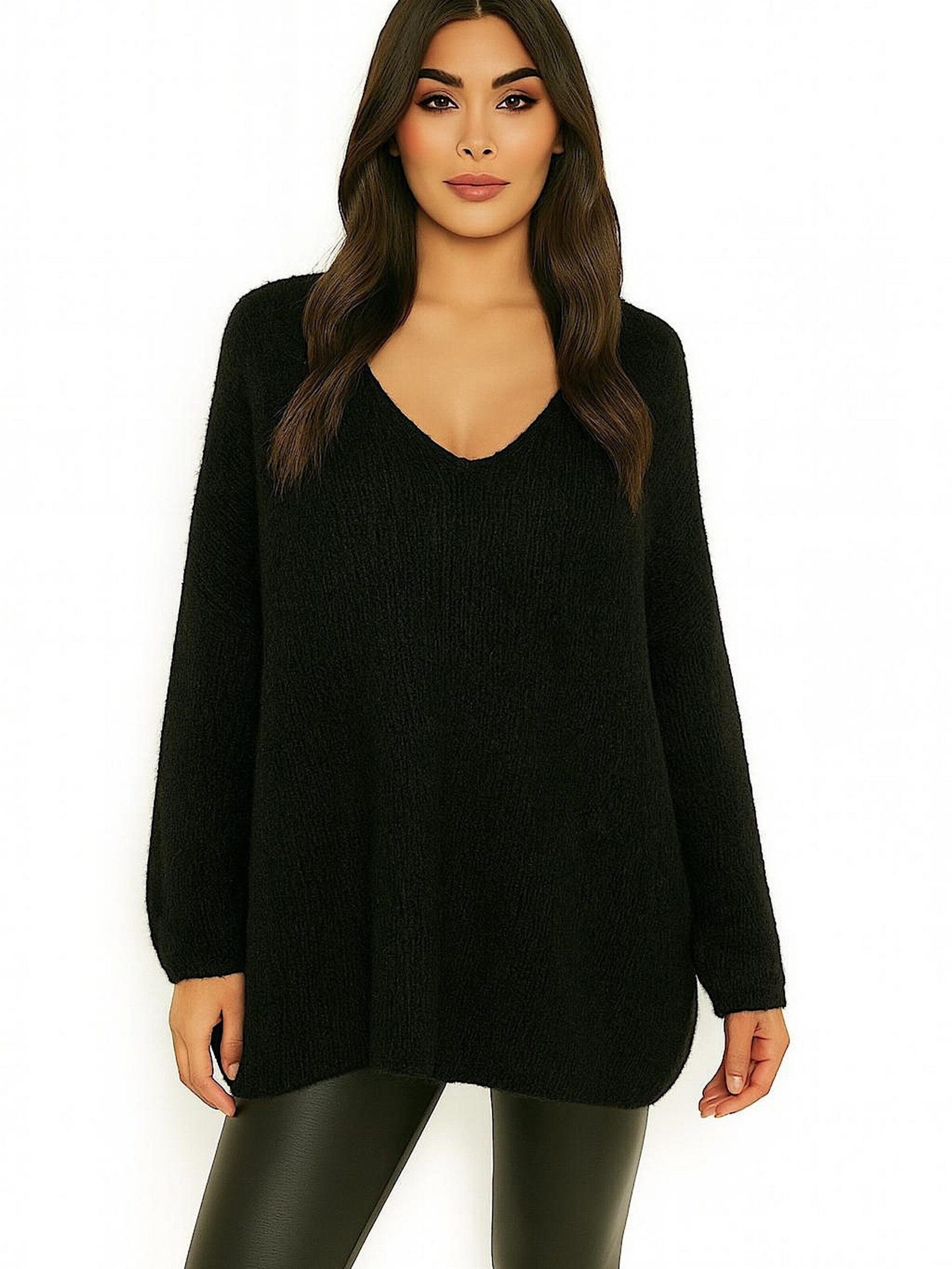 Worldclassca Oversizepullover‌‌‌‌‌‌‌‌ in Schwarz: Vorderseite