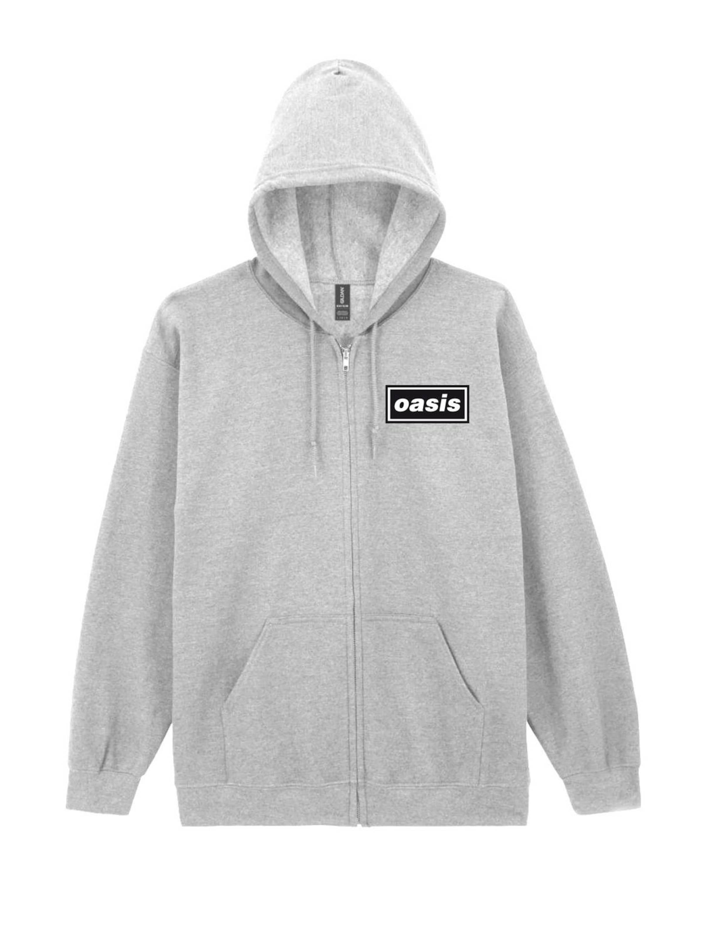 Giacca di felpa 'Definitely MaybePromo' di Oasis in grigio: frontale