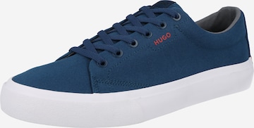 HUGO Sneakers laag 'Dyer' in Blauw: voorkant